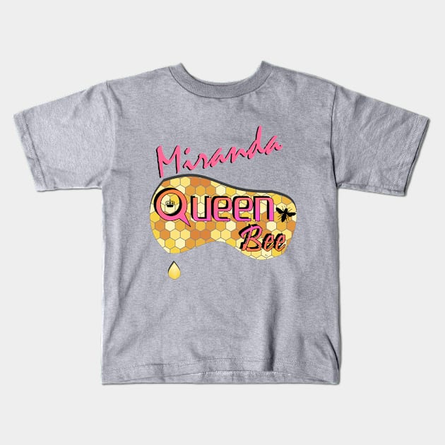 Miranda Queen Bee Kids T-Shirt by  EnergyProjections